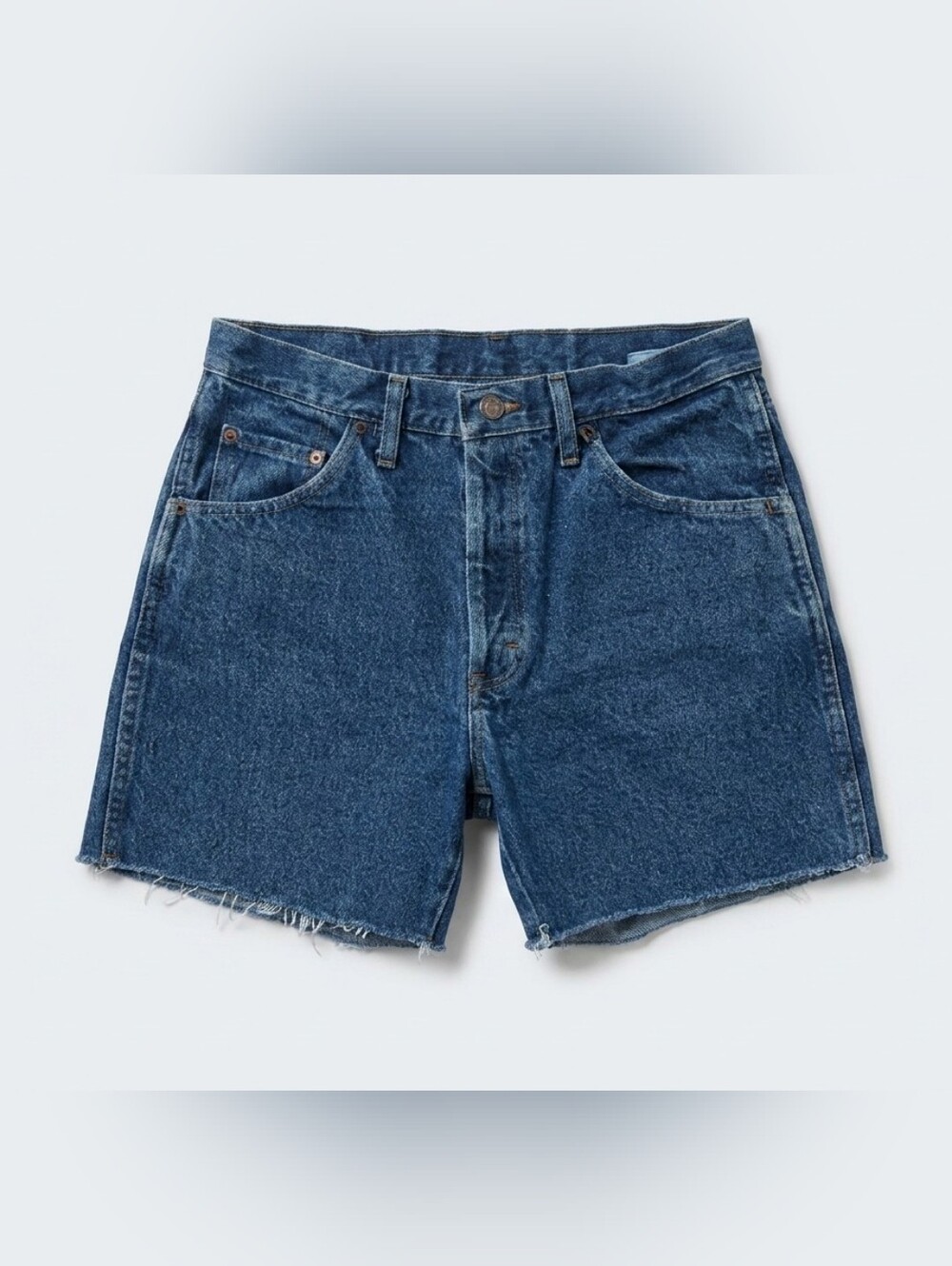 Vintage Rustler Women's Dark Blue‎ Denim Cutoff Shorts